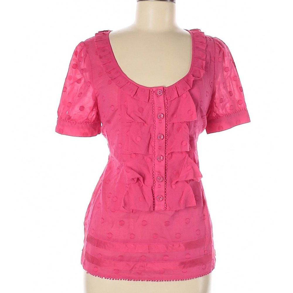 Juicy Couture Ruffle Top Size 8 NWT